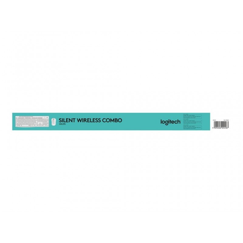 LOGITECH MK295 Silent Wireless Combo - OFF WHITE - HEB - INTNL
