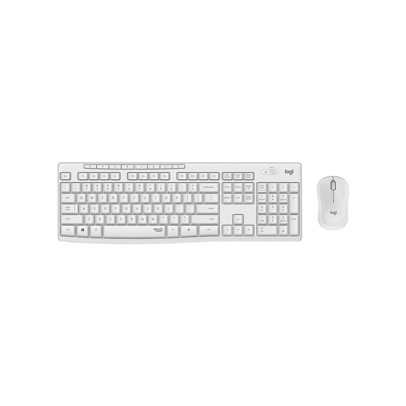 LOGITECH MK295 Silent Wireless Combo - OFF WHITE - HEB - INTNL