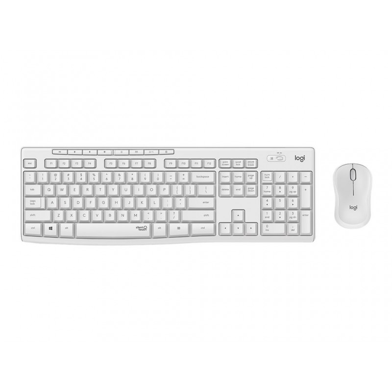 LOGITECH MK295 Silent Wireless Combo - OFF WHITE - HEB - INTNL