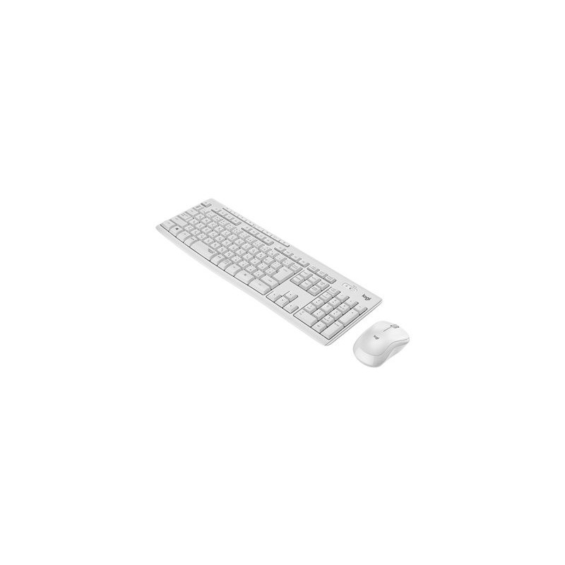 LOGITECH MK295 Silent Wireless Combo - OFF WHITE - HEB - INTNL