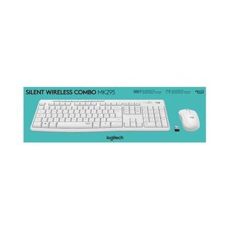LOGITECH MK295 Silent Wireless Combo - OFF WHITE - HUN - INTNL LOGITECH MK295 Silent Wireless Combo - OFF WHITE - HUN - INTNL
