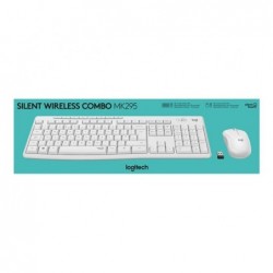 LOGITECH MK295 Silent Wireless Combo - OFF WHITE - HUN - INTNL LOGITECH MK295 Silent Wireless Combo - OFF WHITE - HUN - INTNL