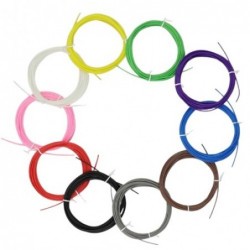 Zestaw niskotemperaturowych filamentów PCL, 1,75 mm, 0,15 kg, 10 kolorów Zestaw niskotemperaturowych filamentów PCL, 1,75 mm, 0,15 kg, 10 kolorów