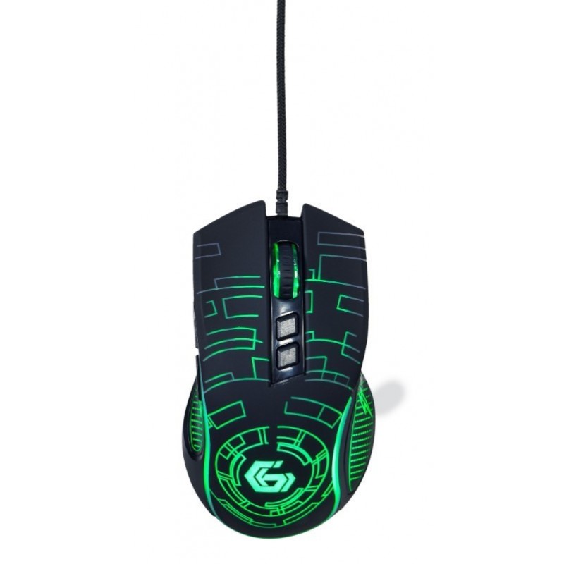 Mysz gamingowa z podświetleniem RGB, USB czarna