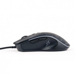 Mysz gamingowa z podświetleniem RGB, USB czarna