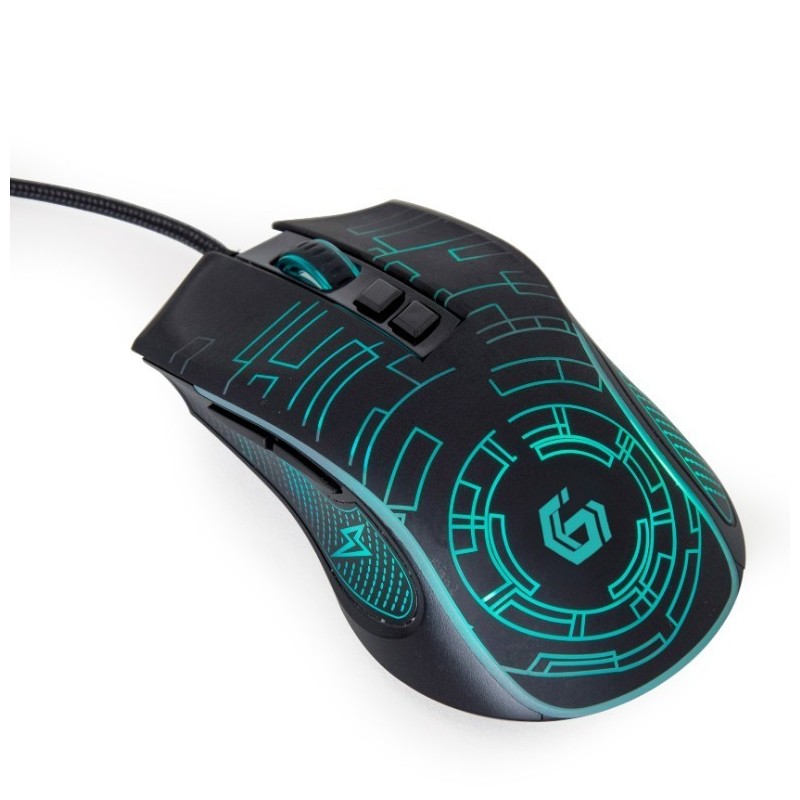 Mysz gamingowa z podświetleniem RGB, USB czarna