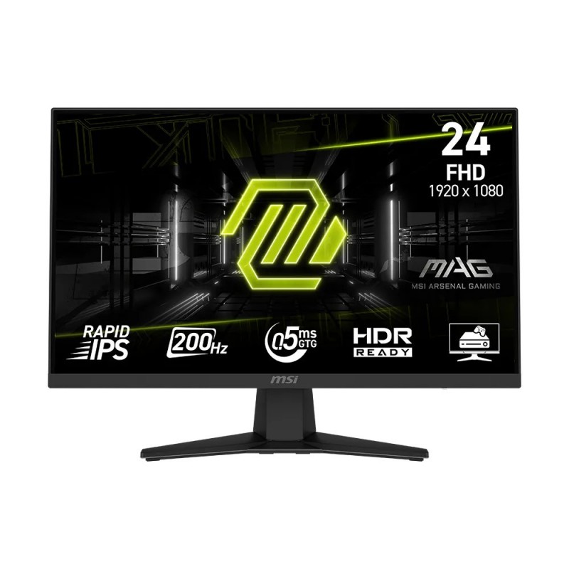 Monitor 23.8 cala MAG 244F LED/FHD/Flat/200Hz/czarny Monitor 23.8 cala MAG 244F LED/FHD/Flat/200Hz/czarny