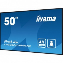 Monitor wielkoformatowy 49.5 cala LH5060UHS-B1AG matowy 24h/7 500(cd/m2) VA 3840 x 2160 UHD(4K) Android.11 Wifi CMS(iiSignage2) Monitor wielkoformatowy 49.5 cala LH5060UHS-B1AG matowy 24h/7 500(cd/m2) VA 3840 x 2160 UHD(4K) Android.11 Wifi CMS(iiSignage2)