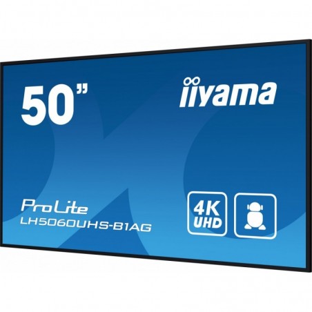 Monitor wielkoformatowy 49.5 cala LH5060UHS-B1AG matowy 24h/7 500(cd/m2) VA 3840 x 2160 UHD(4K) Android.11 Wifi CMS(iiSignage2) Monitor wielkoformatowy 49.5 cala LH5060UHS-B1AG matowy 24h/7 500(cd/m2) VA 3840 x 2160 UHD(4K) Android.11 Wifi CMS(iiSignage2)
