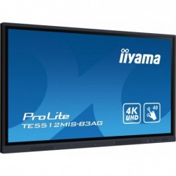 Monitor interaktywny 55 cali TE5512MIS-B3AG INFRARED,40pkt,IPS,4K,7H,WiFi,VGA,HDMI, USB-c,Wifi,Bluetooth,metal,8ms Monitor interaktywny 55 cali TE5512MIS-B3AG INFRARED,40pkt,IPS,4K,7H,WiFi,VGA,HDMI, USB-c,Wifi,Bluetooth,metal,8ms