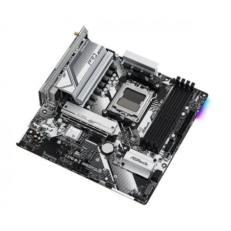 Płyta główna A620M PRO RS WIFI AM5 4DDR5 HDMI/DP M.2 mATX Płyta główna A620M PRO RS WIFI AM5 4DDR5 HDMI/DP M.2 mATX