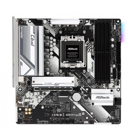 Płyta główna A620M PRO RS AM5 4DDR5 HDMI/DP M.2 mATX Płyta główna A620M PRO RS AM5 4DDR5 HDMI/DP M.2 mATX