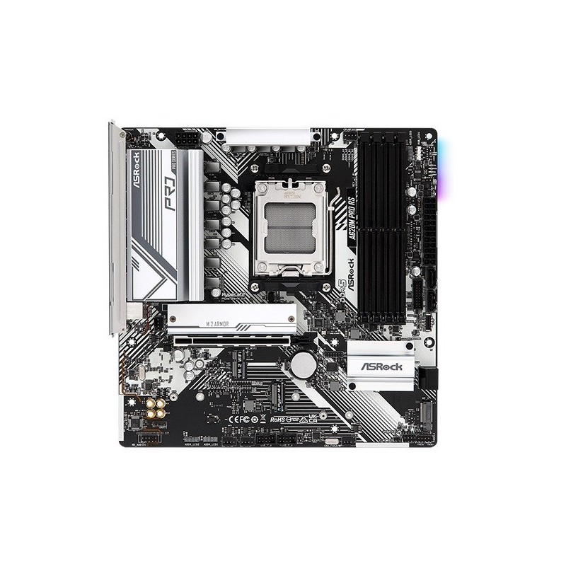 Płyta główna A620M PRO RS AM5 4DDR5 HDMI/DP M.2 mATX 