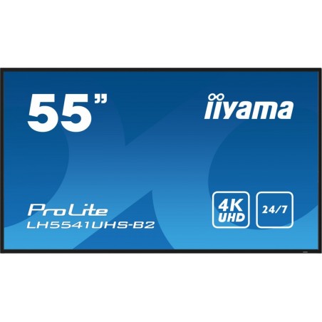 Monitor 54.6 cala ProLite LH5541UHS-B2 24/7 500cd 4K IPS Monitor 54.6 cala ProLite LH5541UHS-B2 24/7 500cd 4K IPS