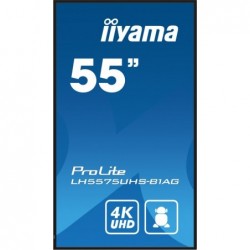 Monitor 54.6 cali ProLite LH5575UHS-B1AG 24/7,IPS,ANDROID.11,4K,500cd/m2,WiFi,3xHDMI,DP,Daisy/Chain,2xUSB,2x10W,RJ45,iiSignage2, Monitor 54.6 cali ProLite LH5575UHS-B1AG 24/7,IPS,ANDROID.11,4K,500cd/m2,WiFi,3xHDMI,DP,Daisy/Chain,2xUSB,2x10W,RJ45,iiSignage2,