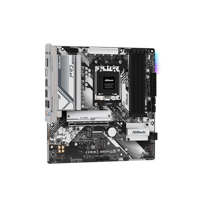 Płyta główna A620M PRO RS AM5 4DDR5 HDMI/DP M.2 mATX 