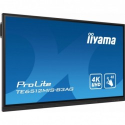 Monitor 65 cali ProLite TE6512MIS-B3AG 40pkt,IPS,4K,24/7, 7H,WiFi,VGA,HDMI,USB-c,Bluetooth,metal,8ms,Vesa,2x16W Monitor 65 cali ProLite TE6512MIS-B3AG 40pkt,IPS,4K,24/7, 7H,WiFi,VGA,HDMI,USB-c,Bluetooth,metal,8ms,Vesa,2x16W