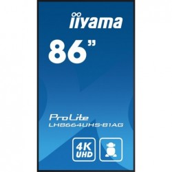 Monitor 85.6 cala ProLite LH8664UHS-B1AG,24/7,IPS,ANDROID.11,4K Monitor 85.6 cala ProLite LH8664UHS-B1AG,24/7,IPS,ANDROID.11,4K