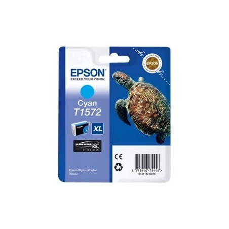 EPSON C13T15724010 Tusz Epson T1572 cyan 25,9 ml R3000
