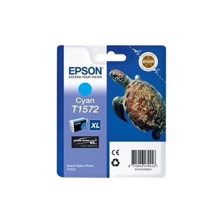 EPSON C13T15724010 Tusz Epson T1572 cyan 25,9 ml R3000