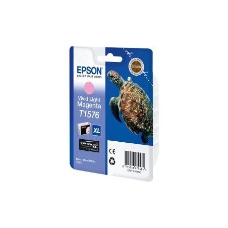 EPSON C13T15764010 Tusz Epson T1576 vivid light magenta 25,9 ml R3000