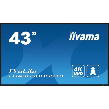 Monitor 43 cale LH4365UHSB-B1 24/7, IPS, ANDROID 11, 4K, 800cd, iiSignage2, SDM, 2x HDMI, DP, 2x USB,2x 10W, RJ45, WiFi, 4/32GB, Monitor 43 cale LH4365UHSB-B1 24/7, IPS, ANDROID 11, 4K, 800cd, iiSignage2, SDM, 2x HDMI, DP, 2x USB,2x 10W, RJ45, WiFi, 4/32GB,