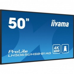 Monitor 50 cali LH5065UHSB-B1 AG, 24/7, VA, ANDROID 11, 4K, 800cd, iiSignage2, SDM, 2x HDMI, DP, 2x USB,2x 10W, RJ45, WiFi, 4/32 Monitor 50 cali LH5065UHSB-B1 AG, 24/7, VA, ANDROID 11, 4K, 800cd, iiSignage2, SDM, 2x HDMI, DP, 2x USB,2x 10W, RJ45, WiFi, 4/32