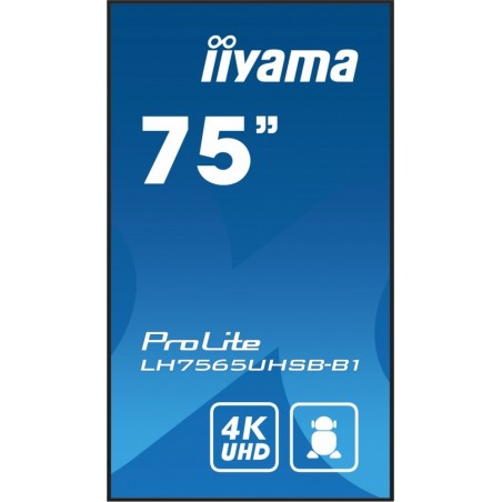 Monitor 75 cali LH7565UHSB-B1, 24/7, IPS, ANDROID 11, 4K, 800cd, iiSignage2, SDM, 2x HDMI, DP, 2x USB,2x 10W, RJ45, WiFi, 4/32GB Monitor 75 cali LH7565UHSB-B1, 24/7, IPS, ANDROID 11, 4K, 800cd, iiSignage2, SDM, 2x HDMI, DP, 2x USB,2x 10W, RJ45, WiFi, 4/32GB