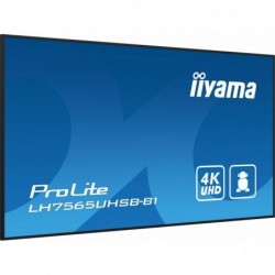 Monitor 75 cali LH7565UHSB-B1, 24/7, IPS, ANDROID 11, 4K, 800cd, iiSignage2, SDM, 2x HDMI, DP, 2x USB,2x 10W, RJ45, WiFi, 4/32GB Monitor 75 cali LH7565UHSB-B1, 24/7, IPS, ANDROID 11, 4K, 800cd, iiSignage2, SDM, 2x HDMI, DP, 2x USB,2x 10W, RJ45, WiFi, 4/32GB