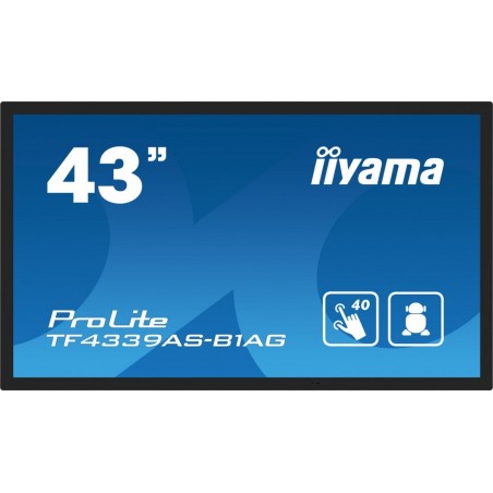 Monitor 43 cale TF4339AS-B1AG,IPS,4K,HDMIx2,DP,RJ45,3xUSB,40pkt, ANDROID,24/7 Monitor 43 cale TF4339AS-B1AG,IPS,4K,HDMIx2,DP,RJ45,3xUSB,40pkt, ANDROID,24/7