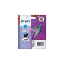 EPSON C13T08024011 Tusz Epson T0802 cyan Stylus photo R265/285/360,RX560/585/685