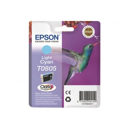 EPSON C13T08054011 Tusz Epson T0805 light cyan Stylus photo R265/285/360,RX560/585/685