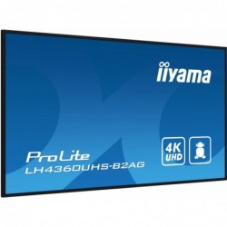 Monitor 43 LH4360UHS-B2A 24/7, 500cd, 4K, VA, Wifi, 6.5ms, 3xHDMI, 2xUSBR, J45, RS-232C Monitor 43 LH4360UHS-B2A 24/7, 500cd, 4K, VA, Wifi, 6.5ms, 3xHDMI, 2xUSBR, J45, RS-232C