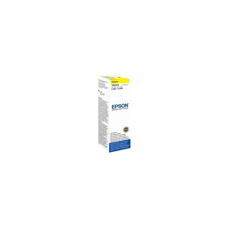 EPSON C13T66444A Tusz Epson T6644 yellow 70ml L100/L200/L300/L355