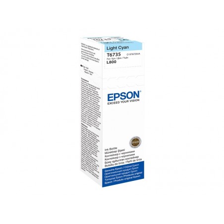 EPSON C13T67354A Tusz Epson T6735 light cyan 70 ml L800