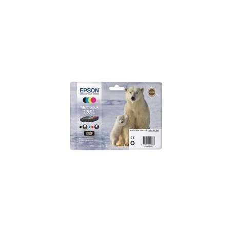 EPSON C13T26364010 Zestaw Epson T2636 XL CMYK Claria Multi Pack XP-600/700/800