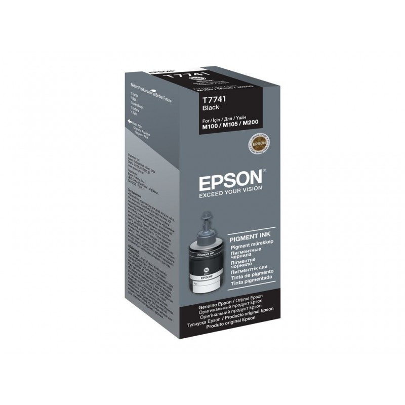 EPSON C13T77414A Tusz Epson T7741 black 140ml seria M