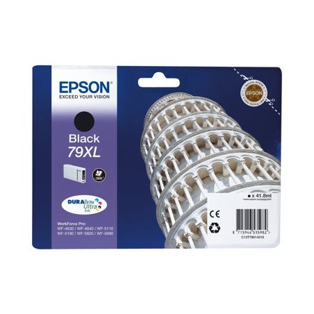 EPSON C13T79014010 Tusz Epson T7901 black 42 ml WF-5110DW/WF-5190DW/WF-5620DWF/WF-5690DWF