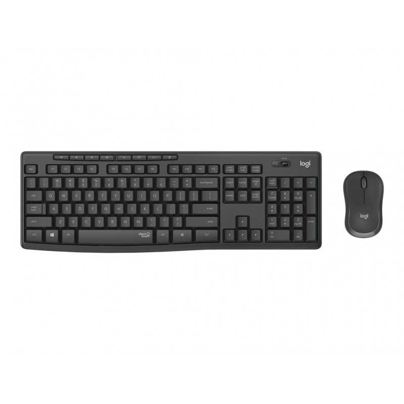 LOGITECH MK295 Silent Wireless Combo - GRAPHITE - HRV-SLV - INTNL