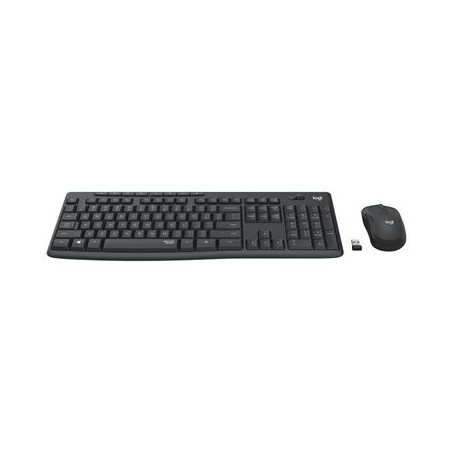 LOGITECH MK295 Silent Wireless Combo - GRAPHITE - HRV-SLV - INTNL