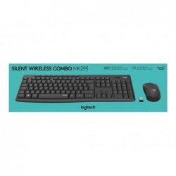 LOGITECH MK295 Silent Wireless Combo - GRAPHITE - HRV-SLV - INTNL