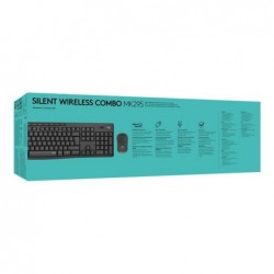 LOGITECH MK295 Silent Wireless Combo - GRAPHITE - HRV-SLV - INTNL