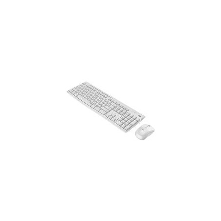 LOGITECH MK295 Silent Keyboard and mouse set wireless 2.4 GHz Nordic off white (PAN)
