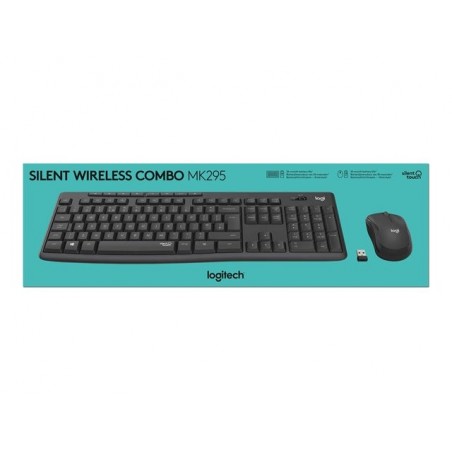 LOGITECH MK295 Silent Wireless Combo - GRAPHITE - ELL - MEDITER LOGITECH MK295 Silent Wireless Combo - GRAPHITE - ELL - MEDITER