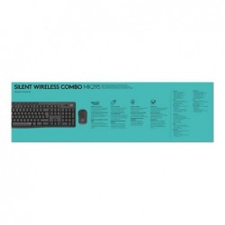 LOGITECH MK295 Silent Wireless Combo - GRAPHITE - ELL - MEDITER LOGITECH MK295 Silent Wireless Combo - GRAPHITE - ELL - MEDITER