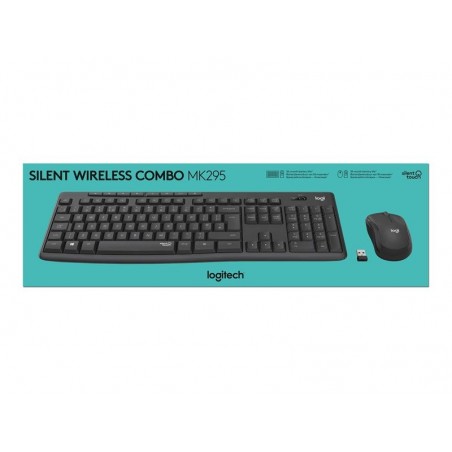 LOGITECH MK295 Silent Wireless Combo - GRAPHITE - ELL - MEDITER LOGITECH MK295 Silent Wireless Combo - GRAPHITE - ELL - MEDITER