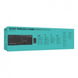 LOGITECH MK295 Silent Wireless Combo - GRAPHITE - ELL - MEDITER LOGITECH MK295 Silent Wireless Combo - GRAPHITE - ELL - MEDITER
