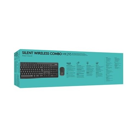 LOGITECH MK295 Silent Wireless Combo - GRAPHITE - RUS - INTNL
