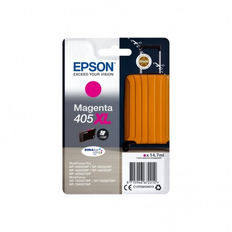 EPSON Singlepack Magenta 405XL DURABrite Ultra Ink