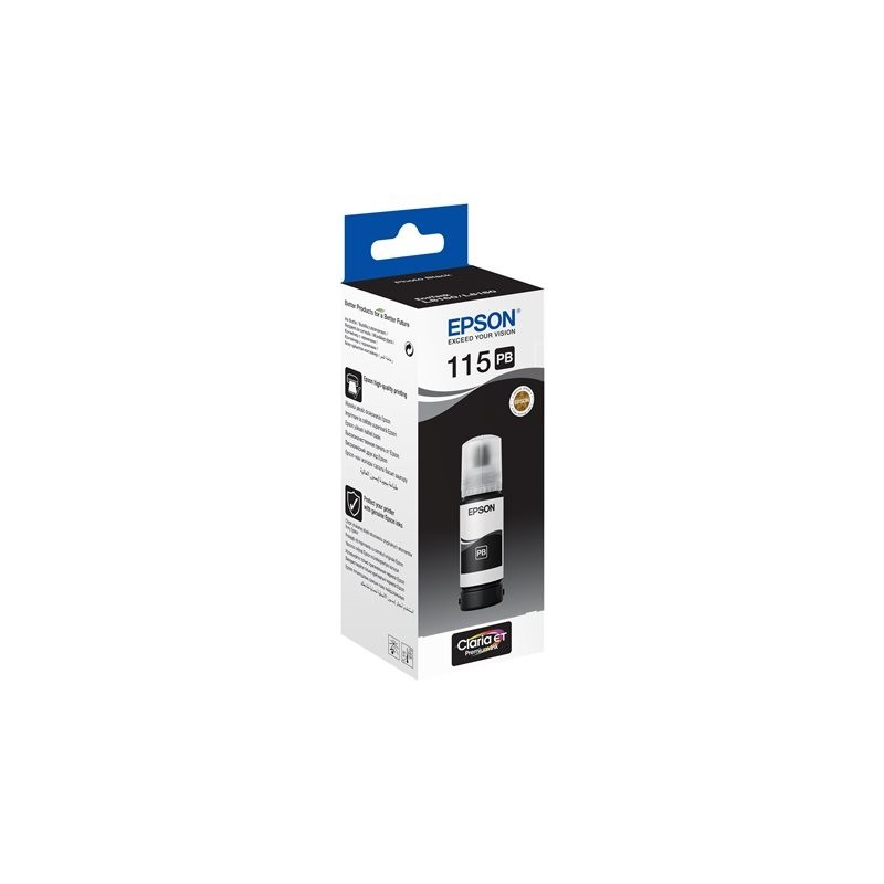 EPSON 115 EcoTank Photo Black ink bottle